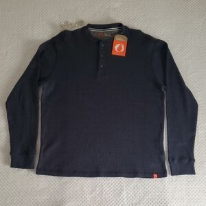 Classic Navy Long Sleeve Henley